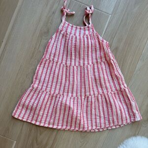 Tied strap striped dress // cat & jack